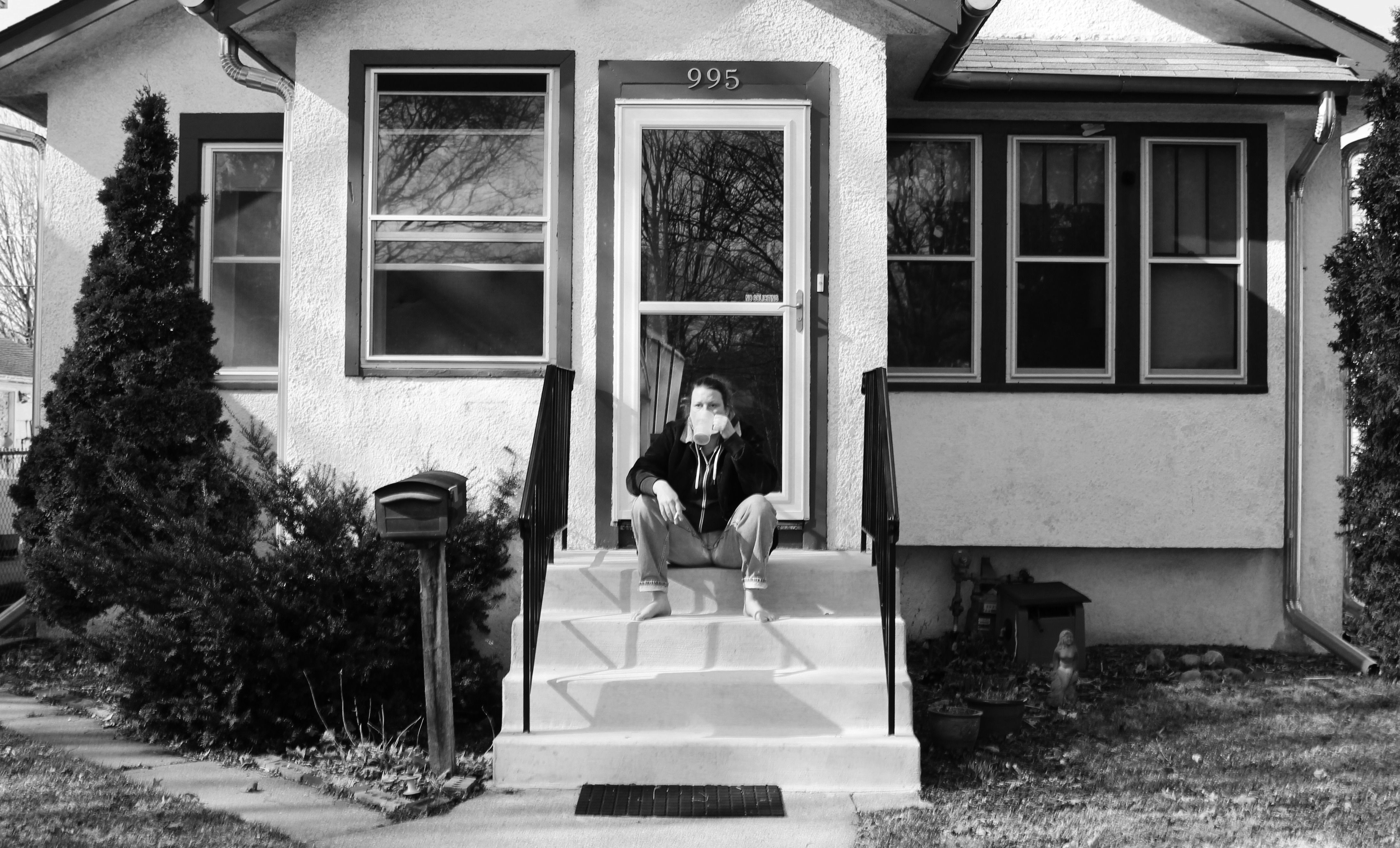 greeting the neighbor